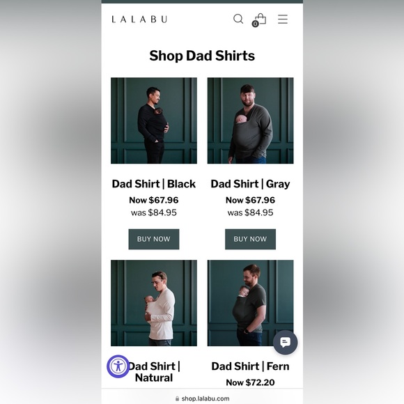 (4) XL Lalabu Dad Shirts